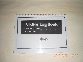 Visitors Log Book