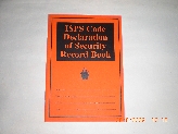 Isps Code Record Book